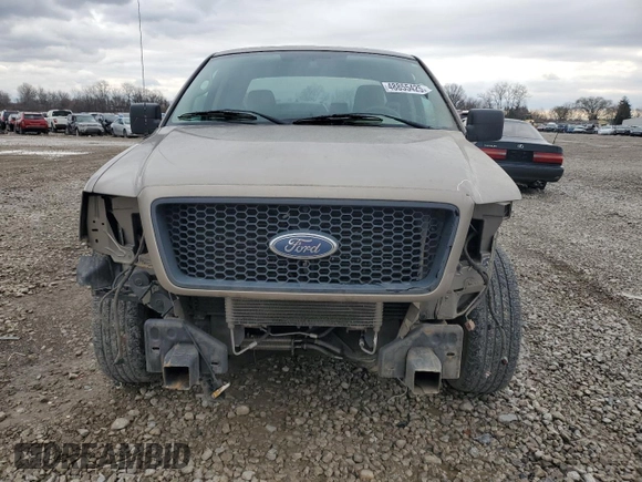 2005 Ford F-150 XLT with VIN 1FTPX12535NA41256, listed as a Copart auction lot 48855425 with 178,062 mi miles and Salvage Title. Bid and sale history available at carsss.com. Image 5.