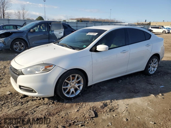 2013 Dodge Dart SXT z VIN 1C3CDFBA6DD149428, wystawiony jako Copart lot #48241585 z przebiegiem 219 128 mil mil oraz Nie do naprawy • Non repairable. Historia ofert i sprzedaży dostępna na DreamBid. Obrazek 1.