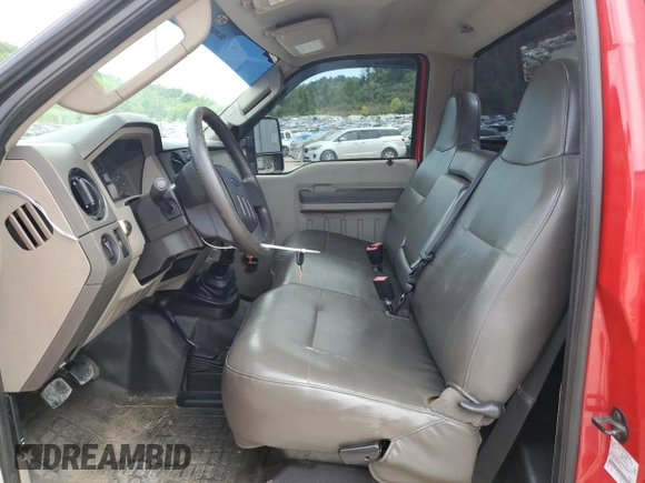 2010 Ford F-250 XL with VIN 1FTNF2B58AEA35902, listed as a Copart auction lot 66661294 with 134,687 mi miles and Salvage title. Bid and sale history available at DreamBid. Image 7.