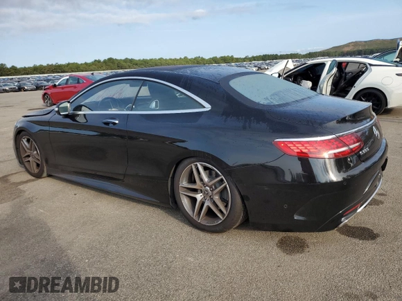 2018 Mercedes-Benz S-Class S 560 with VIN WDDXJ8GB7JA033242, listed as a Copart auction lot 71225604 with 39,259 mi miles and Salvage Title. Bid and sale history available at carsss.com. Image 2.