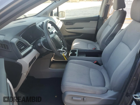2019 Honda Odyssey LX with VIN 5FNRL6H25KB102017, listed as a Copart auction lot 50151955 with 83,145 mi miles and Salvage Title. Bid and sale history available at DreamBid. Image 7.