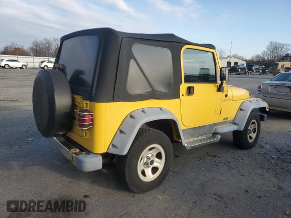 2000 Jeep Wrangler SE with VIN 1J4FA29PXYP775373, listed as a Copart auction lot 84903874 with 74,620 mi miles and Clean Title. Bid and sale history available at carsss.com. Image 3.