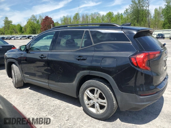 2019 GMC Terrain SLE z VIN 3GKALTEV2KL232966, wystawiony jako Copart lot #57748455 z przebiegiem 96 098 mil mil oraz Szkoda całkowita • Salvage title. Historia ofert i sprzedaży dostępna na DreamBid. Obrazek 2.