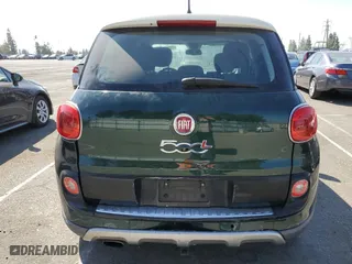 2014 FIAT 500L Trekking with VIN ZFBCFADH7EZ008751, listed as a Copart auction lot 73243514 with 83,503 mi miles and Salvage Title. Bid and sale history available at carsss.com. Image 6.