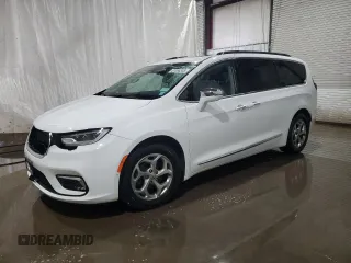 2022 Chrysler Pacifica Limited with VIN 2C4RC1GG6NR153535, listed as a Copart auction lot 51065305 with 78,172 mi miles and Salvage title. Bid and sale history available at DreamBid. Image 1.