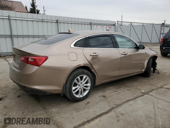 2018 Chevrolet Malibu LT with VIN 1G1ZD5STXJF225503, listed as a Copart auction lot 46692325 with 128,398 mi miles and Salvage Title. Bid and sale history available at DreamBid. Image 3.