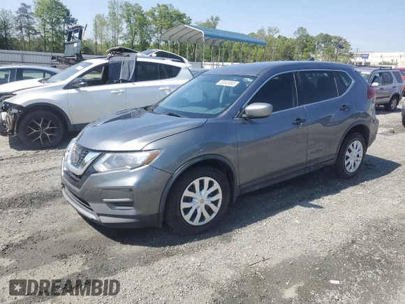 2018 Nissan Rogue SV with VIN KNMAT2MTXJP556272, listed as a Copart auction lot 53043465 with 192,680 mi miles and Salvage Title. Bid and sale history available at carsss.com. Image 1.