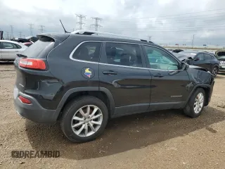 2014 Jeep Cherokee Limited with VIN 1C4PJMDS4EW151281, listed as a Copart auction lot 55448565 with 159,841 mi miles and Salvage title. Bid and sale history available at DreamBid. Image 3.