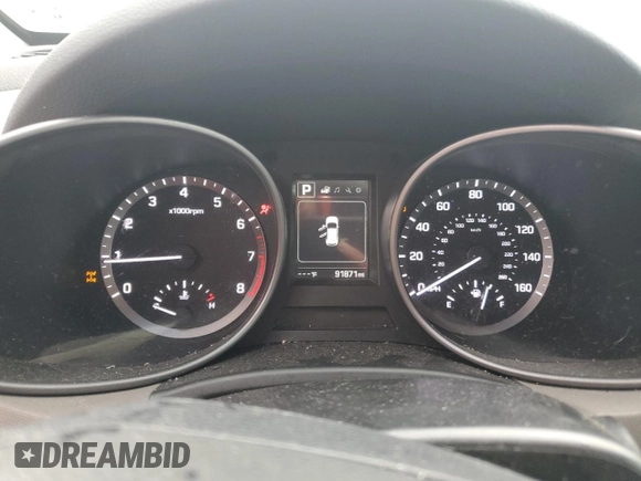 2017 Hyundai Santa Fe 2.4L z VIN 5XYZUDLB8HG500297, wystawiony jako Copart lot #58005165 z przebiegiem 91 871 mil mil oraz Szkoda całkowita • Salvage title. Historia ofert i sprzedaży dostępna na DreamBid. Obrazek 9.