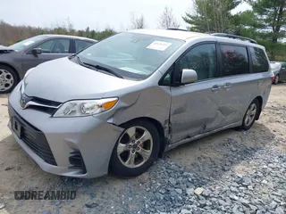 2018 Toyota Sienna LE Auto Access Seat with VIN 5TDKZ3DCXJS937540, listed as a IAAI auction lot 42126411 with 140,294 mi miles and . Bid and sale history available at DreamBid. Image 19.