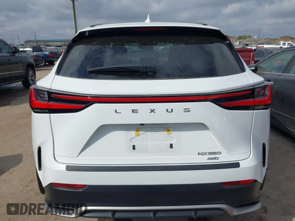2024 Lexus NX with VIN 2T2KGCEZ1RC054547, listed as a IAAI auction lot 41494703 with 11,642 mi miles. Bid and sale history available at carsss.com. Image 16.