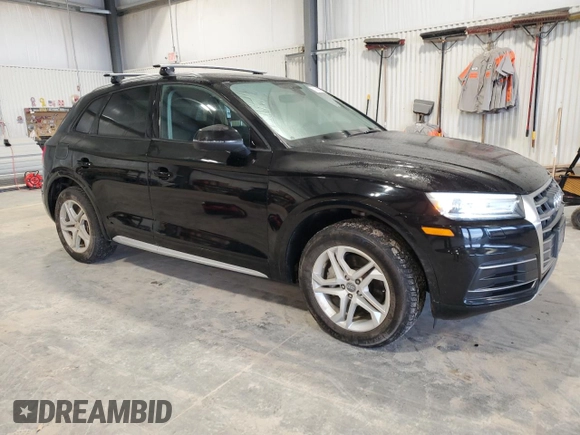 2018 Audi Q5 Premium with VIN WA1ANAFY7J2137977, listed as a Copart auction lot 51082075 with 127,944 mi miles and Salvage Title. Bid and sale history available at carsss.com. Image 4.