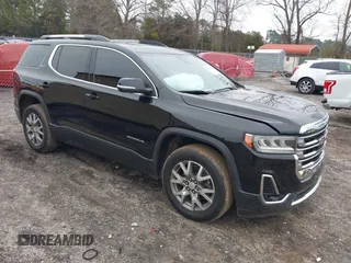 2021 GMC Acadia SLT with VIN 1GKKNMLS0MZ209789, listed as a IAAI auction lot 41521978 with 104,690 mi miles. Bid and sale history available at carsss.com. Image 1.