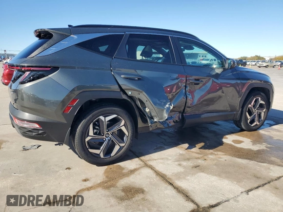 2024 Hyundai Tucson SEL Convenience with VIN KM8JCCD13RU138407, listed as a Copart auction lot 84201764 with 7,985 mi miles and Salvage Title. Bid and sale history available at carsss.com. Image 3.