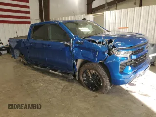 2024 Chevrolet Silverado 1500 RST with VIN 3GCUDEED4RG154055, listed as a Copart auction lot 86295794 with 14,632 mi miles and Salvage Title. Bid and sale history available at carsss.com. Image 4.