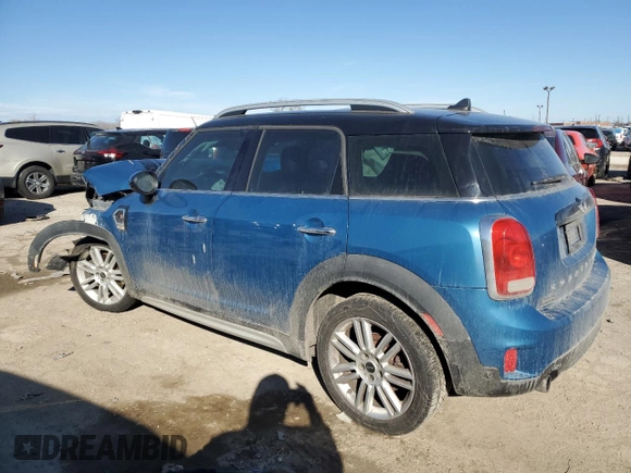 2018 MINI Countryman Cooper S with VIN WMZYT3C32J3E00923, listed as a Copart auction lot 46755405 with 142,120 mi miles and Salvage Title. Bid and sale history available at carsss.com. Image 2.