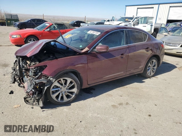 2016 Acura ILX with VIN 19UDE2F3XGA022626, listed as a Copart auction lot 42750705 with Not Provided miles and Salvage Title. Bid and sale history available at carsss.com. Image 1.