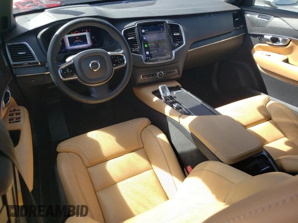 2024 Volvo XC90 Ultimate Bright Theme with VIN YV4062PF1R1159554, listed as a Copart auction lot 74522864 with 10,930 mi miles and Salvage Title. Bid and sale history available at carsss.com. Image 8.