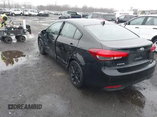 2017 Kia Forte LX with VIN 3KPFK4A76HE110741, listed as a IAAI auction lot 41797488 with 137,049 mi miles. Bid and sale history available at carsss.com. Image 17.