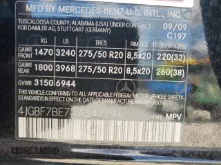 2010 Mercedes-Benz GL-Class GL 450 with VIN 4JGBF7BE7AA547296, listed as a Copart auction lot 74308204 with 82,739 mi miles and Salvage Title. Bid and sale history available at carsss.com. Image 13.