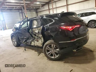 2023 Acura MDX with VIN 5J8YE1H37PL018059, listed as a Copart auction lot 45511545 with 30,851 mi miles and Salvage Title. Bid and sale history available at carsss.com. Image 2.