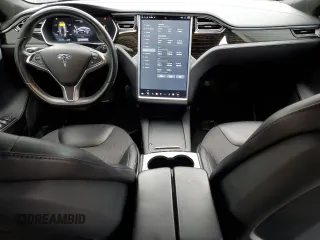 2016 Tesla Model S 70 kWh Battery with VIN 5YJSA1E16GF158450, listed as a Copart auction lot 44171305 with 143,907 mi miles and Salvage Title. Bid and sale history available at carsss.com. Image 8.