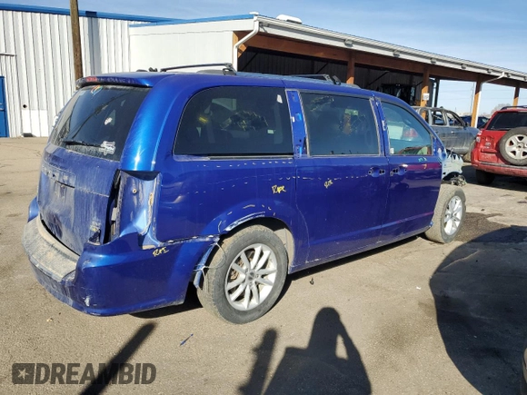 2019 Dodge Grand Caravan SXT with VIN 2C4RDGCG0KR699507, listed as a Copart auction lot 47245015 with 100,034 mi miles and Salvage Title. Bid and sale history available at carsss.com. Image 3.