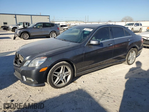 2011 Mercedes-Benz E 550 Luxury with VIN WDDHF7CB7BA310270, listed as a Copart auction lot 46918785 with 90,648 mi miles and Salvage Title. Bid and sale history available at DreamBid. Image 1.