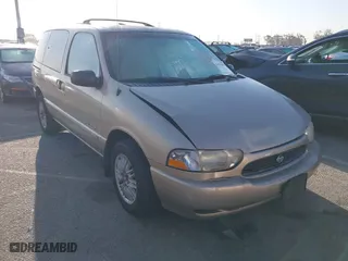 1999 Nissan Quest GXE with VIN 4N2XN11T8XD817151, listed as a IAAI auction lot 41845448 with 174,750 mi miles. Bid and sale history available at carsss.com. Image 1.