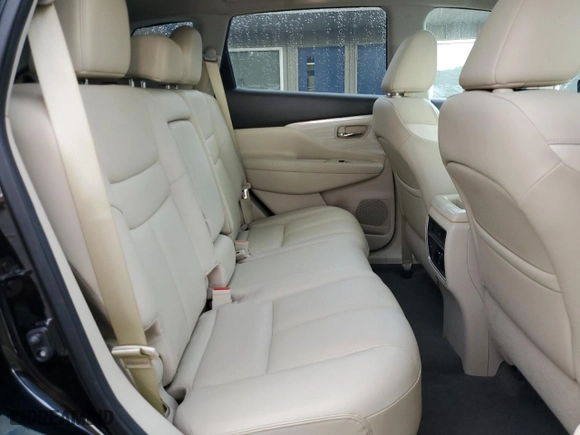 2017 Nissan Murano SL with VIN 5N1AZ2MH4HN101994, listed as a Copart auction lot 46793185 with 107,360 mi miles and Salvage Title. Bid and sale history available at carsss.com. Image 12.