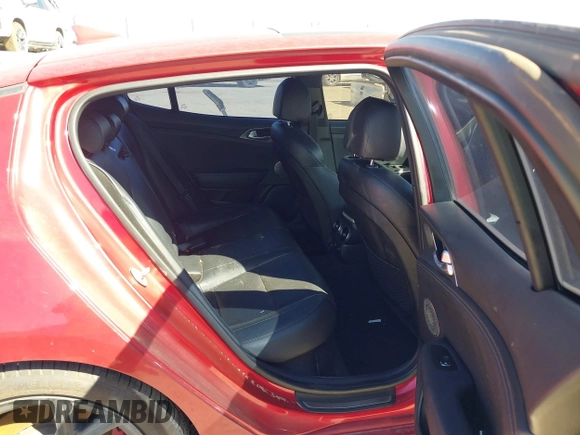 2019 Kia Stinger GT1 with VIN KNAE45LC4K6058140, listed as a IAAI auction lot 41859753 with 63,847 mi miles and . Bid and sale history available at DreamBid. Image 8.