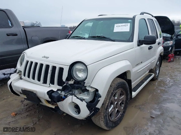 2003 Jeep Liberty Limited with VIN 1J4GL58K83W592168, listed as a IAAI auction lot 41635947 with 140,354 mi miles. Bid and sale history available at carsss.com. Image 2.