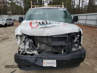 2020 Chevrolet Express Cargo Van with VIN 1GCWGAFG5L1254320, listed as a Copart auction lot 39557064 with 0 mi miles and Salvage Title. Bid and sale history available at carsss.com. Image 5.
