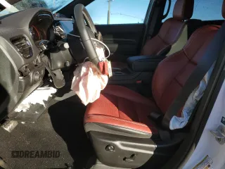 2024 Dodge Durango SRT Hellcat Premium с VIN 1C4SDJH95RC222549, выставлен на аукционе Copart как лот 81711904 с пробегом 328 миль миль и Списание • Salvage title. История ставок и продаж доступна на DreamBid. Изображение 7.
