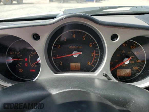 2006 Nissan 350Z Touring z VIN JN1AZ36A56M450937, wystawiony jako Copart lot #56544955 z przebiegiem 102 027 mil mil oraz Szkoda całkowita • Salvage title. Historia ofert i sprzedaży dostępna na DreamBid. Obrazek 9.