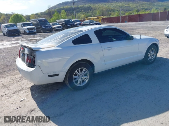 2006 Ford Mustang Standard with VIN 1ZVFT80N465121747, listed as a IAAI auction lot 42124022 with 129,026 mi miles. Bid and sale history available at carsss.com. Image 4.