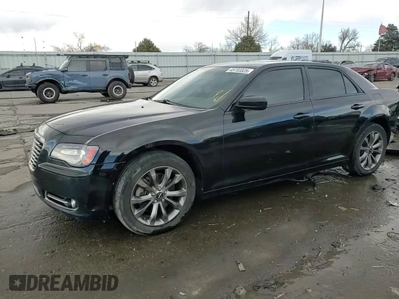 2014 Chrysler 300 with VIN 2C3CCAGG7EH298065, listed as a Copart auction lot 45703325 with 140,800 mi miles and Salvage Title. Bid and sale history available at carsss.com. Image 13.