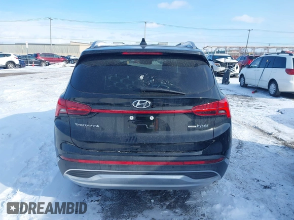 2023 Hyundai Santa Fe Hybrid Limited with VIN 5NMS5DA17PH018515, listed as a IAAI auction lot 41338696 with 44,843 mi miles. Bid and sale history available at carsss.com. Image 17.