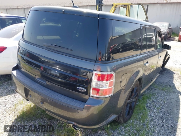 2019 Ford Flex SEL with VIN 2FMGK5C89KBA39030, listed as a IAAI auction lot 41677090 with 55,505 mi miles. Bid and sale history available at carsss.com. Image 4.