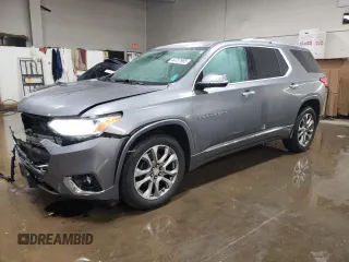 2019 Chevrolet Traverse Premier with VIN 1GNEVKKW6KJ314776, listed as a Copart auction lot 44727965 with 115,381 mi miles and Salvage Title. Bid and sale history available at carsss.com. Image 1.
