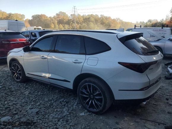 2022 Acura MDX Type S w/Advance Package with VIN 5J8YD8H82NL004476, listed as a Copart auction lot 77620104 with 26,943 mi miles and Salvage Title. Bid and sale history available at carsss.com. Image 2.