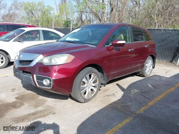 2010 Acura RDX Tech Pkg with VIN 5J8TB1H58AA005067, listed as a IAAI auction lot 41923792 with 220,246 mi miles. Bid and sale history available at carsss.com. Image 2.