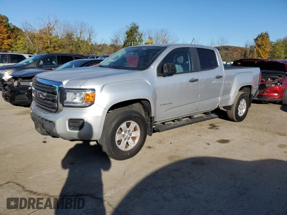 2015 GMC Canyon 2WD with VIN 1GTG5AE35F1143280, listed as a Copart auction lot 75846964 with 116,845 mi miles and Salvage Title. Bid and sale history available at DreamBid. Image 1.
