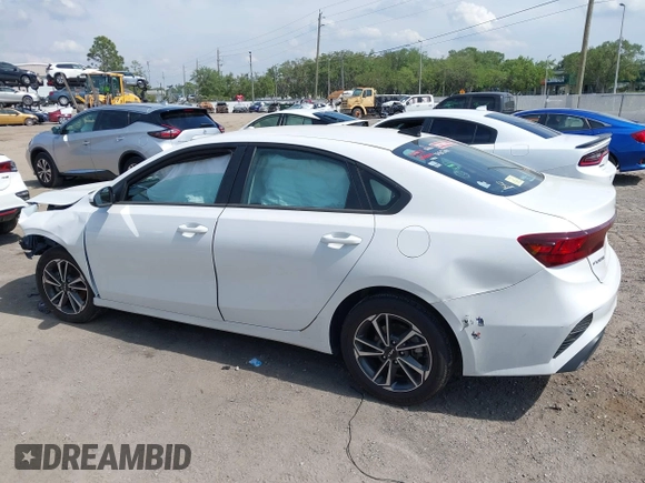 2023 Kia Forte LXS with VIN 3KPF24ADXPE616240, listed as a IAAI auction lot 41883622 with 41,763 mi miles. Bid and sale history available at carsss.com. Image 14.