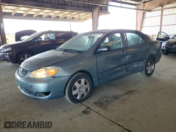 2006 Toyota Corolla CE with VIN 1NXBR32E66Z640879, listed as a Copart auction lot 60329235 with 129,294 mi miles and Salvage title. Bid and sale history available at DreamBid. Image 1.