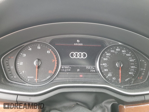 2020 Audi A5 Sportback Premium with VIN WAUANCF55LA007256, listed as a Copart auction lot 57772365 with 87,997 mi miles and Salvage title. Bid and sale history available at DreamBid. Image 9.