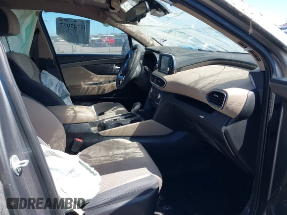 2019 Hyundai Santa Fe SEL with VIN 5NMS33AD0KH078624, listed as a IAAI auction lot 41747977 with 98,507 mi miles. Bid and sale history available at carsss.com. Image 5.
