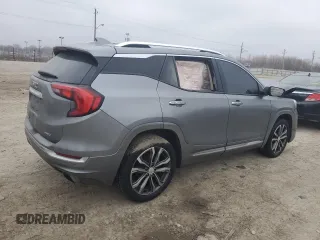 2019 GMC Terrain Denali with VIN 3GKALXEX5KL265114, listed as a Copart auction lot 44833985 with 140,867 mi miles and Salvage Title. Bid and sale history available at carsss.com. Image 3.