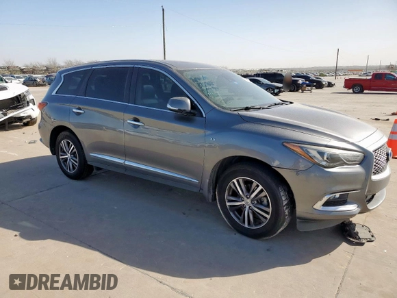 2020 Infiniti QX60 Luxe with VIN 5N1DL0MN2LC501355, listed as a Copart auction lot 49169505 with 64,697 mi miles and Clean title. Bid and sale history available at DreamBid. Image 4.
