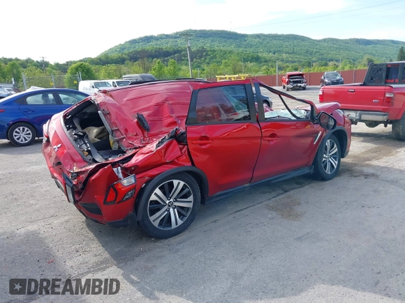 2021 Mitsubishi Outlander ES z VIN JA4ARUAU5MU007604, wystawiony jako IAAI lot #42241086 z przebiegiem 471 mil mil oraz . Historia ofert i sprzedaży dostępna na DreamBid. Obrazek 4.